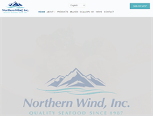 Tablet Screenshot of northernwind.com